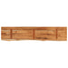 Blat masă 180x40x2,5 cm dreptunghiular lemn acacia margine vie - WALTI WALTI
