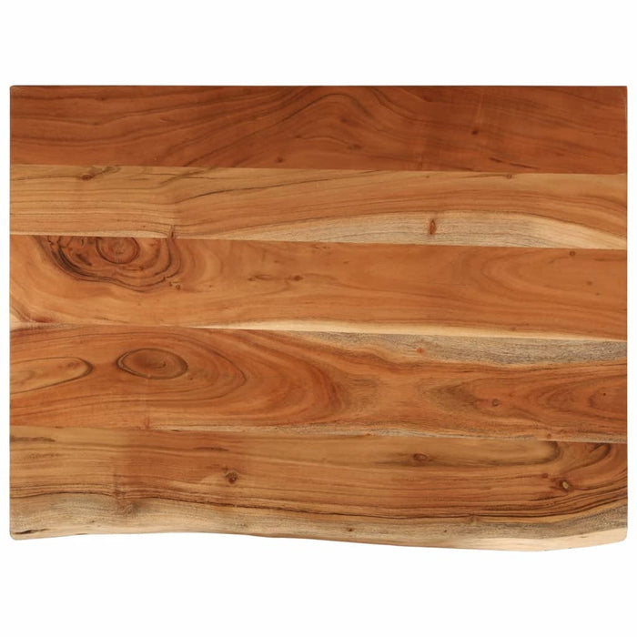 Blat de baie, 70x60x2,5 cm, dreptunghiular, lemn masiv acacia - WALTI WALTI