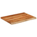 Blat de baie, 70x60x2,5 cm, dreptunghiular, lemn masiv acacia - WALTI WALTI