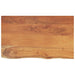 Blat de baie, 90x60x2,5 cm, dreptunghiular, lemn masiv acacia - WALTI WALTI