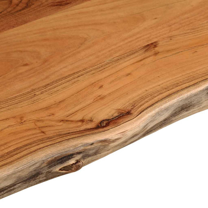 Blat de baie, 90x60x2,5 cm, dreptunghiular, lemn masiv acacia - WALTI WALTI