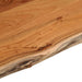 Blat de baie, 100x60x2,5 cm, dreptunghiular, lemn masiv acacia - WALTI WALTI