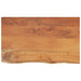 Blat de baie, 110x60x2,5 cm, dreptunghiular, lemn masiv acacia - WALTI WALTI