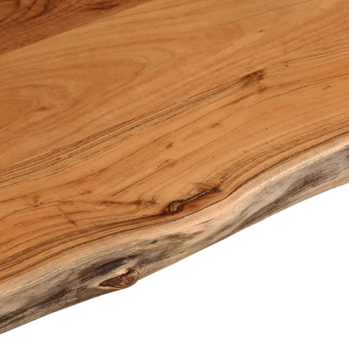 Blat de baie, 110x60x2,5 cm, dreptunghiular, lemn masiv acacia - WALTI WALTI