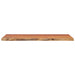 Blat de baie, 120x60x2,5 cm, dreptunghiular, lemn masiv acacia - WALTI WALTI