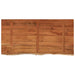 Blat de baie, 120x60x2,5 cm, dreptunghiular, lemn masiv acacia - WALTI WALTI