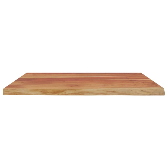 Blat birou 100x80x2,5 cm dreptunghiular lemn acacia margine vie WALTI