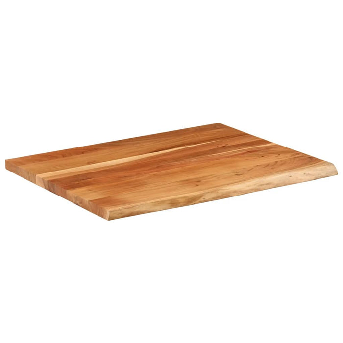 Blat birou 110x80x2,5 cm dreptunghiular lemn acacia margine vie WALTI
