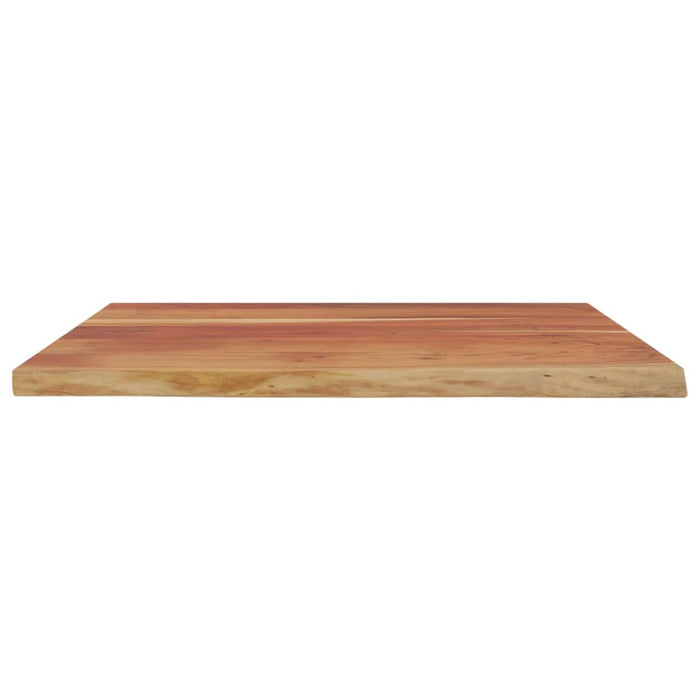 Blat birou 110x80x2,5 cm dreptunghiular lemn acacia margine vie WALTI