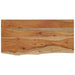Raft perete 40x20x3,8 cm dreptunghiular lemn acacia margine vie - WALTI WALTI