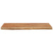 Raft perete 40x20x3,8 cm dreptunghiular lemn acacia margine vie - WALTI WALTI