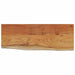 Raft perete 50x20x3,8 cm dreptunghiular lemn acacia margine vie - WALTI WALTI
