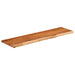 Raft perete 70x20x3,8 cm dreptunghiular lemn acacia margine vie - WALTI WALTI