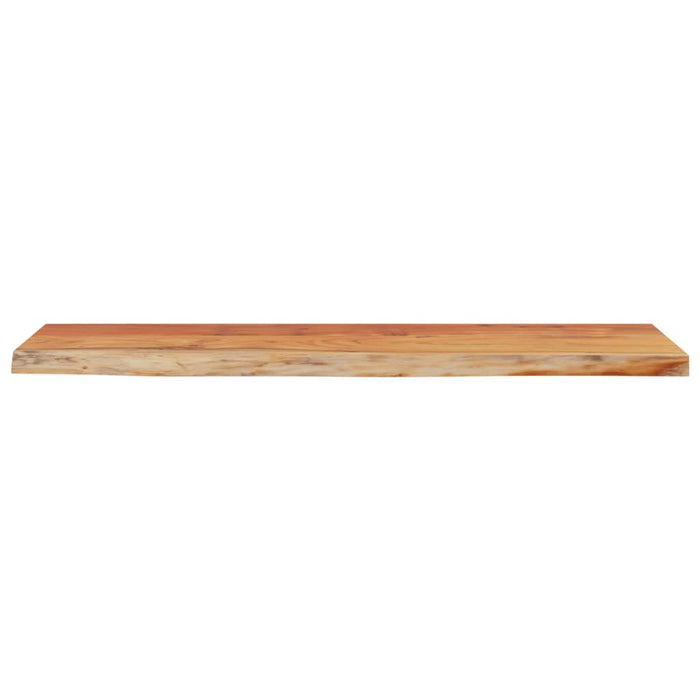 Raft perete 80x20x3,8 cm dreptunghiular lemn acacia margine vie - WALTI WALTI