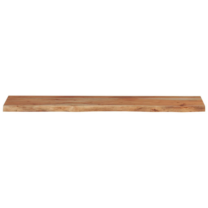 Raft perete 110x20x3,8cm dreptunghiular lemn acacia margine vie - WALTI WALTI