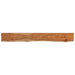 Raft perete 140x20x3,8cm dreptunghiular lemn acacia margine vie - WALTI WALTI
