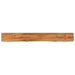 Raft perete 140x20x3,8cm dreptunghiular lemn acacia margine vie - WALTI WALTI