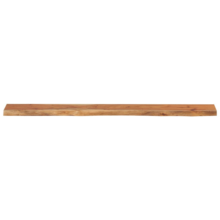 Raft perete 160x20x3,8cm dreptunghiular lemn acacia margine vie - WALTI WALTI