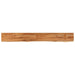 Raft perete 160x20x3,8cm dreptunghiular lemn acacia margine vie - WALTI WALTI