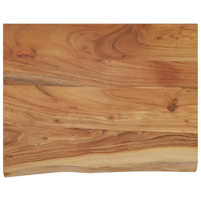 Raft perete 40x30x3,8 cm dreptunghiular lemn acacia margine vie - WALTI WALTI
