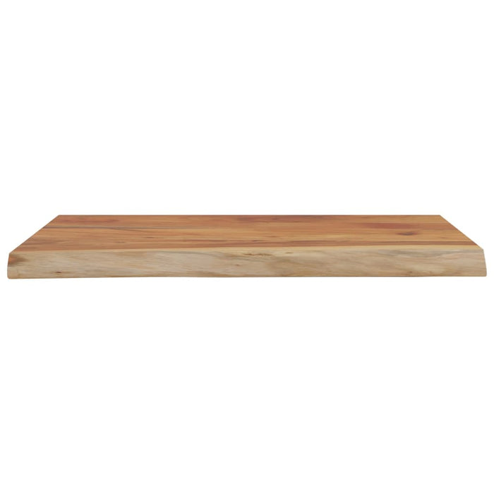 Raft perete 40x30x3,8 cm dreptunghiular lemn acacia margine vie - WALTI WALTI