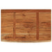 Raft perete 50x30x3,8 cm dreptunghiular lemn acacia margine vie - WALTI WALTI