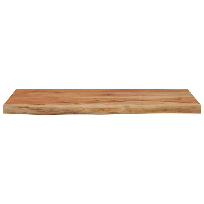 Raft perete 60x30x3,8 cm dreptunghiular lemn acacia margine vie - WALTI WALTI