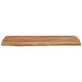 Raft perete 60x30x3,8 cm dreptunghiular lemn acacia margine vie - WALTI WALTI
