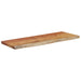 Raft perete 70x30x3,8 cm dreptunghiular lemn acacia margine vie - WALTI WALTI
