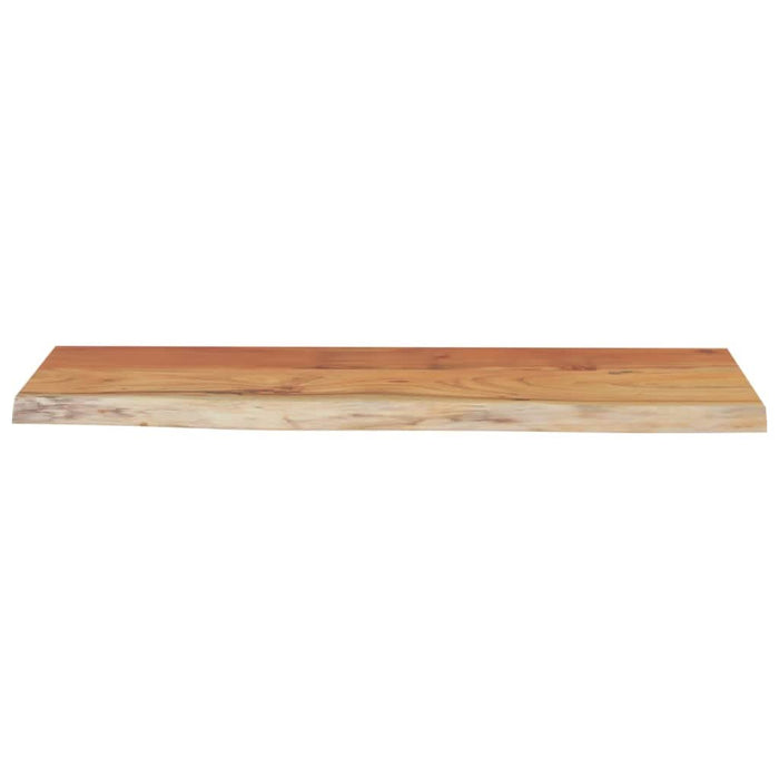 Raft perete 70x30x3,8 cm dreptunghiular lemn acacia margine vie - WALTI WALTI