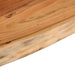 Raft perete 70x30x3,8 cm dreptunghiular lemn acacia margine vie - WALTI WALTI