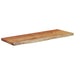 Raft perete 80x30x3,8 cm dreptunghiular lemn acacia margine vie - WALTI WALTI