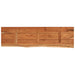 Raft perete 90x30x3,8 cm dreptunghiular lemn acacia margine vie - WALTI WALTI