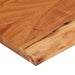 Raft perete 100x30x3,8cm dreptunghiular lemn acacia margine vie - WALTI WALTI