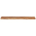 Blat masă 160x30x3,8 cm dreptunghiular lemn acacia margine vie - WALTI WALTI