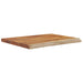 Raft perete 50x40x3,8 cm dreptunghiular lemn acacia margine vie - WALTI WALTI