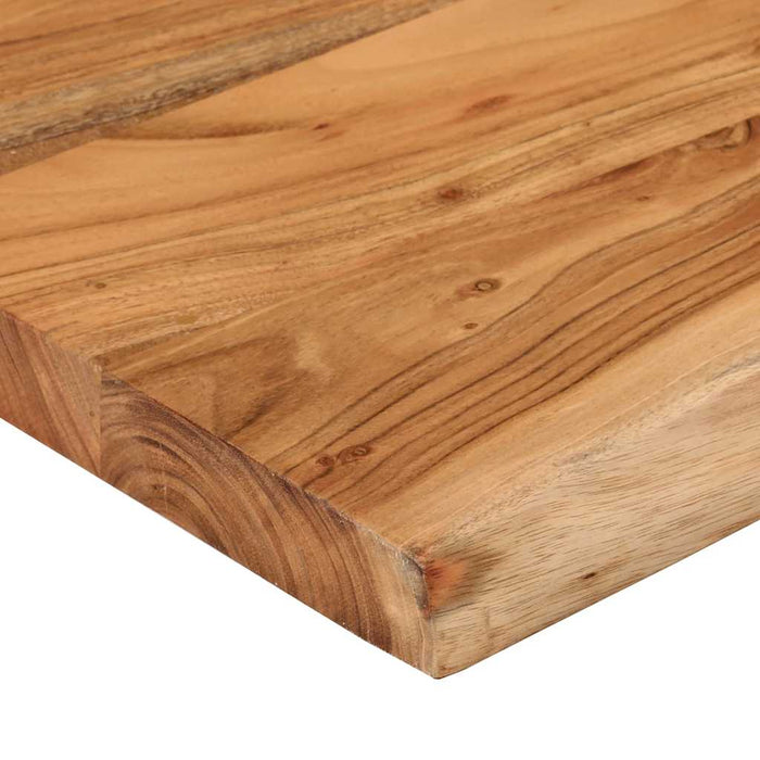 Raft perete 50x40x3,8 cm dreptunghiular lemn acacia margine vie - WALTI WALTI