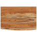 Raft perete 70x40x3,8 cm dreptunghiular lemn acacia margine vie - WALTI WALTI