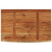 Raft perete 70x40x3,8 cm dreptunghiular lemn acacia margine vie - WALTI WALTI