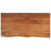 Blat masă 80x40x3,8 cm dreptunghiular lemn acacia margine vie - WALTI WALTI