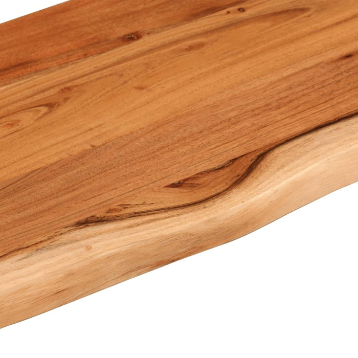 Blat masă 120x40x3,8 cm dreptunghiular lemn acacia margine vie - WALTI WALTI