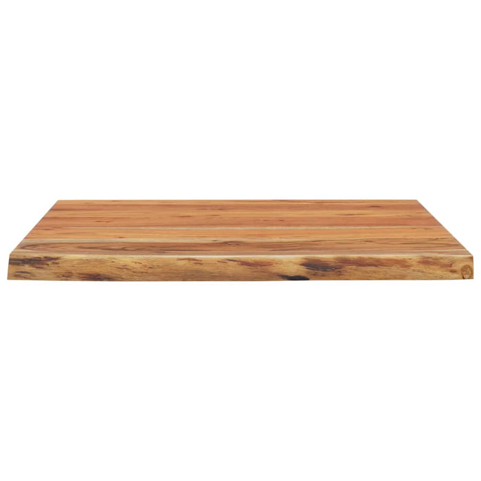 Blat de baie, 60x60x3,8 cm, pătrat, lemn masiv acacia - WALTI WALTI