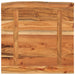 Blat de baie, 60x60x3,8 cm, pătrat, lemn masiv acacia - WALTI WALTI