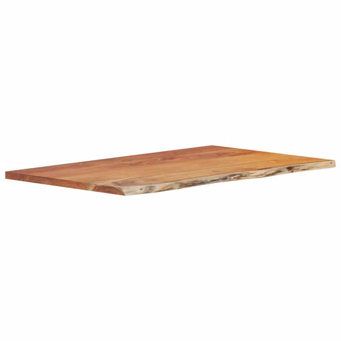 Blat de baie, 100x60x3,8 cm, dreptunghiular, lemn masiv acacia - WALTI WALTI
