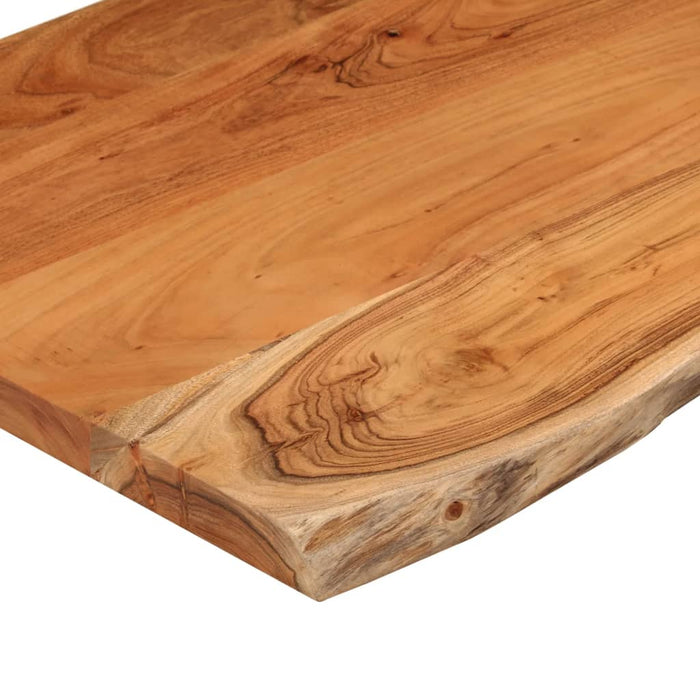 Blat de baie, 110x60x3,8 cm, dreptunghiular, lemn masiv acacia WALTI