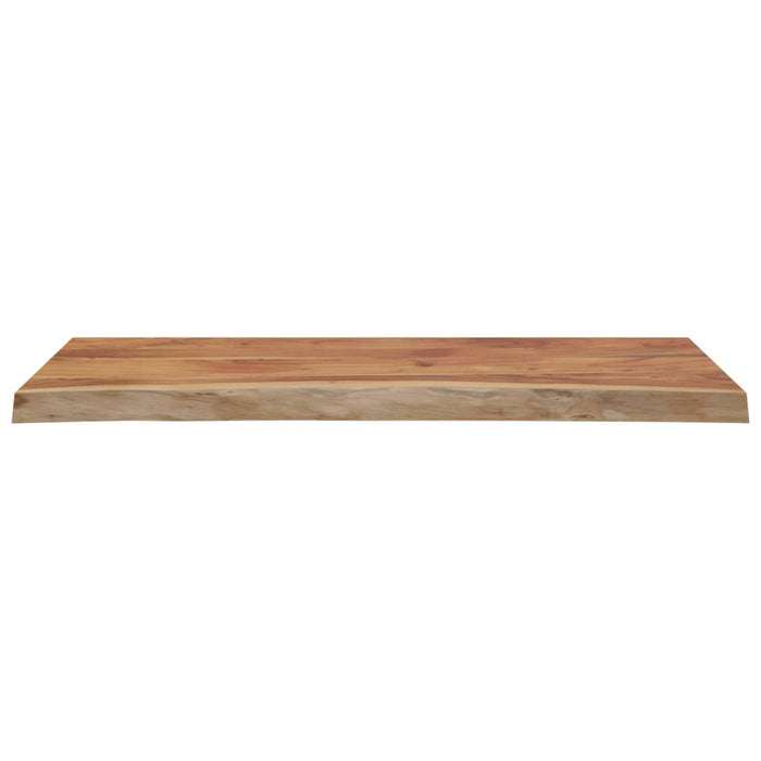 Blat de baie, 140x60x3,8 cm, dreptunghiular, lemn masiv acacia WALTI