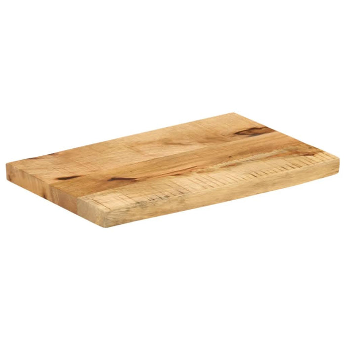 Blat de masă margine naturală, 40x20x2,5 cm, lemn masiv mango - WALTI WALTI
