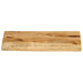 Blat de masă margine naturală, 40x20x2,5 cm, lemn masiv mango - WALTI WALTI