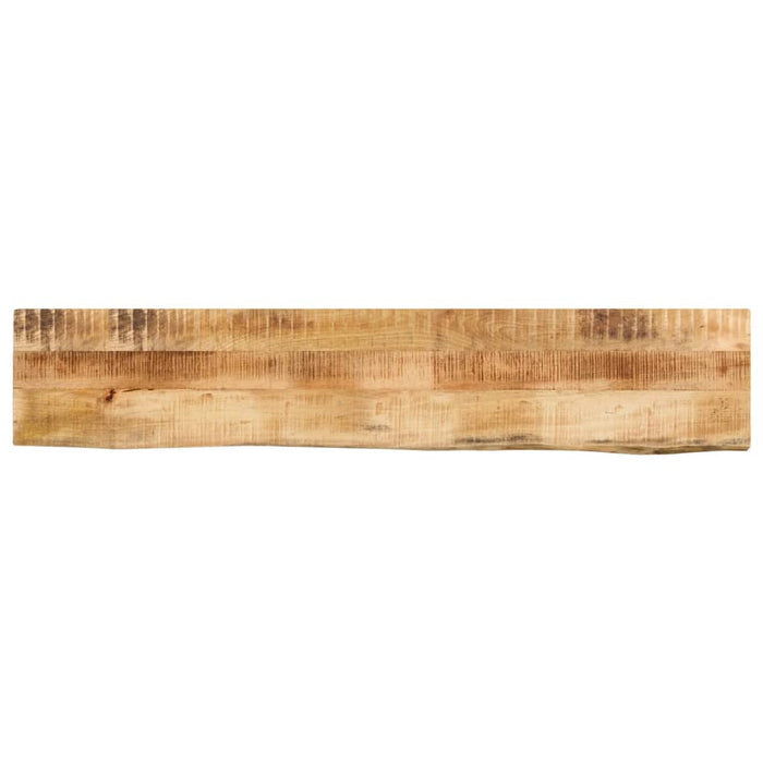 Blat de masă margine naturală, 180x30x2,5 cm, lemn masiv mango WALTI
