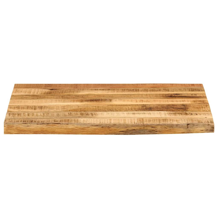 Blat de masă margine naturală, 40x40x2,5 cm, lemn masiv mango - WALTI WALTI